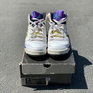WORN Jordan V Grape size 9